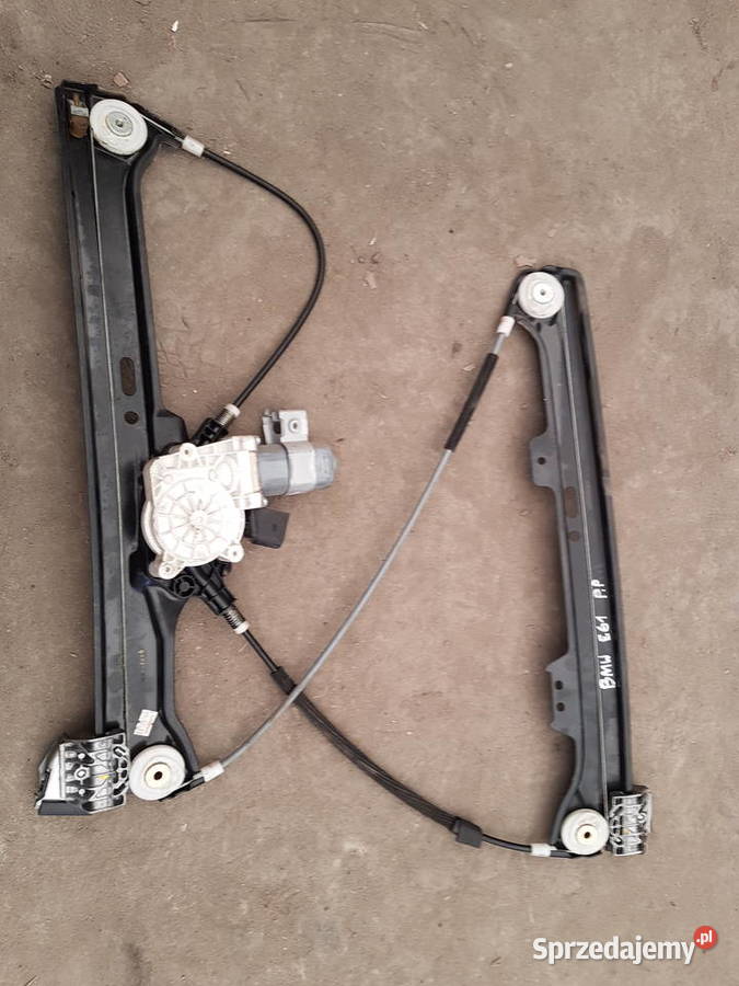 BMW E60 E61 MECHANIZM SZYBY PODNOSNIK PRAWY Wyposażenie wnętrza Turek