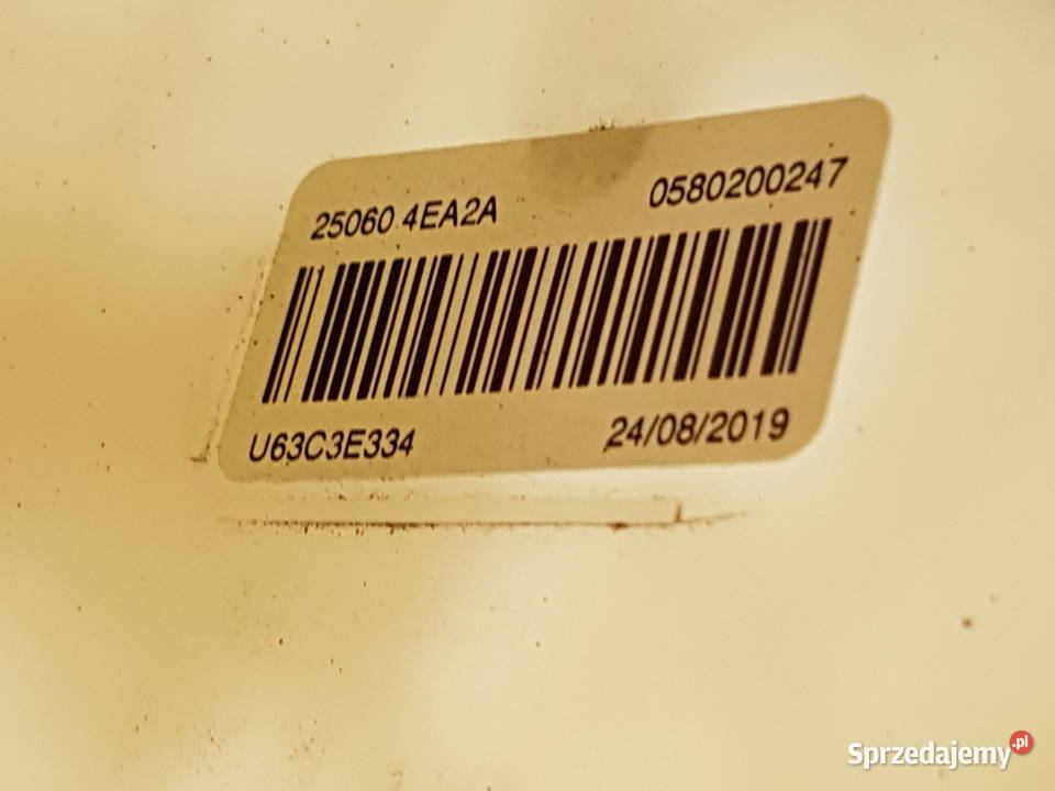 NISSAN QASHQAI J11 13 DIGT POMPA PALIWA CZUJNIK Rok produkcji 2019 Turek