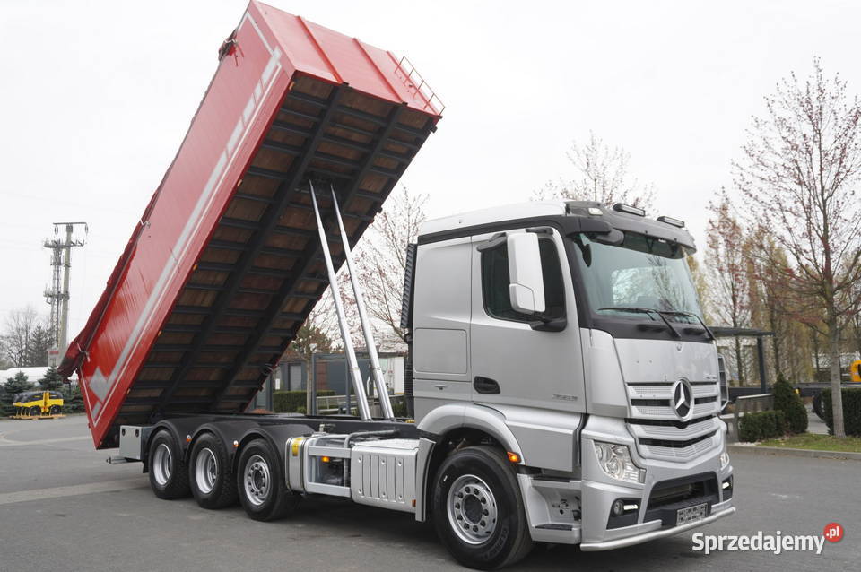 MercedesBenz Actros 3563 8x4 wywrotka do zboża pierwszy właściciel Wywrotki Kraków sprzedam