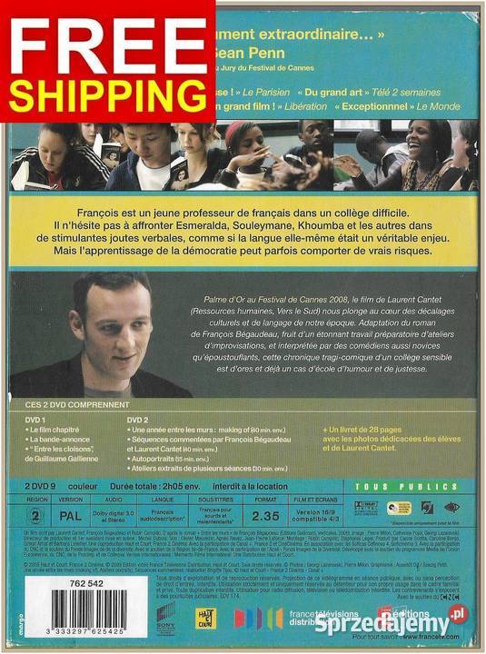 Entre les murs 2008 2DVD Krynica-Zdrój