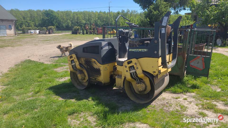 walec drogowy mały BOMAG BW100AD4 do walcowania Walce Kacice