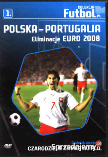 POLSKA PORTUGALIA Eliminacje EURO 2008 DVD z