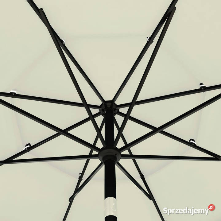 3poziomowy parasol na aluminiowym słupku Warszawa