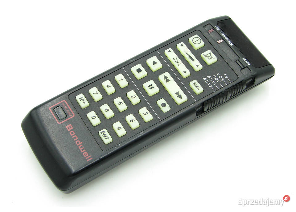 Pilot uniwersalny TV VCR CDV AUX Bondwell BW5010 Cielądz
