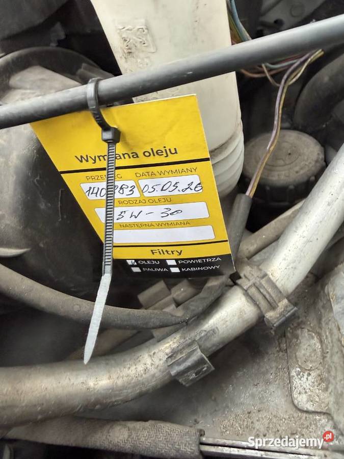 Peugeot 307 141 przebieg 16 Benzyna poduszka powietrzna