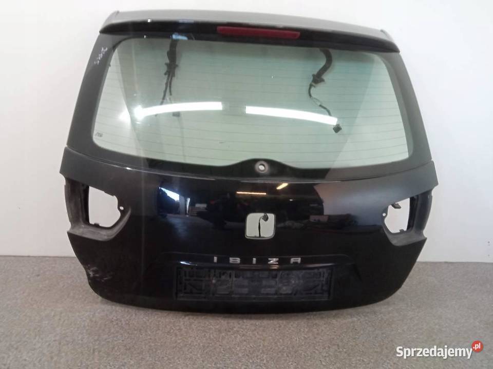 KLAPA TYŁ KOMBI LZ9Y CZARNA Seat Ibiza IV 2008