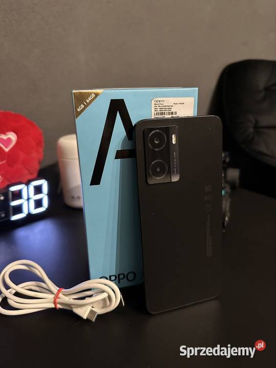 Oppo a57s 64gb szklo 9h etui prakrycznie nowy Pozostałe Zwoleń