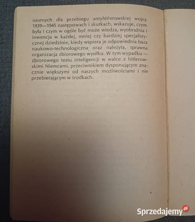 Władysław Kozaczuk Złamany szyfr Enigma Wyd MON