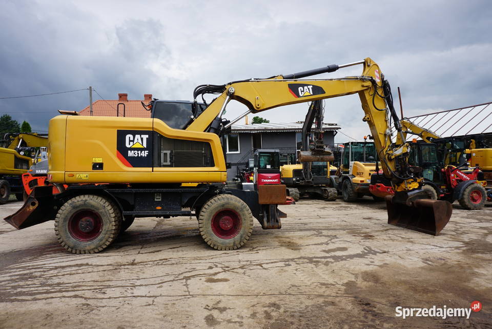 Koparka kołowa CAT M 314F 2016 świętokrzyskie Jeziorko