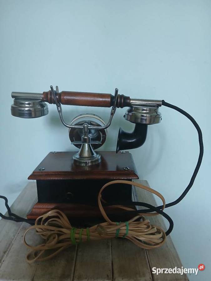 Polski kultowy telefon stacjonarny z czasów PRL Kraków