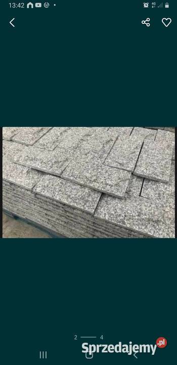 Kamień Elewacyjny Granit Strzegomski dolnośląskie Strzegom