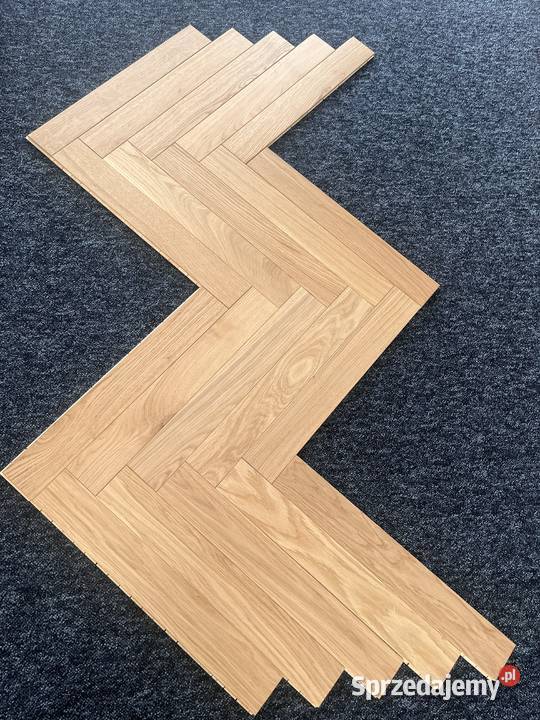 Jodełka klasyczna dębowa 11x68x470 Lakier Select