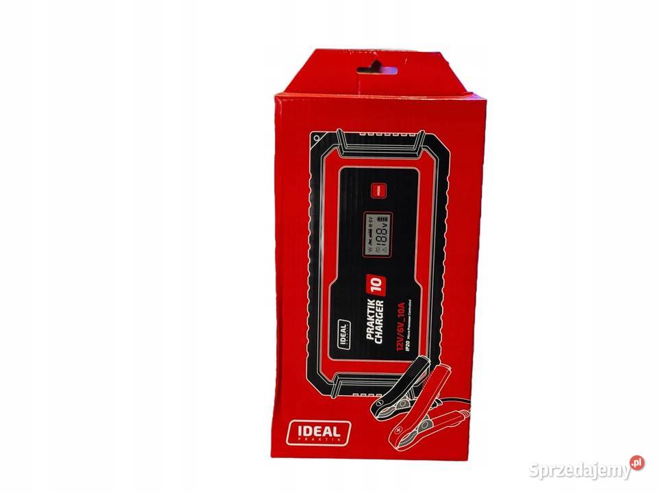 Ładowarka Praktik Charger 10 LCD 6 12V IDEAL osobowe Jelcz-Laskowice