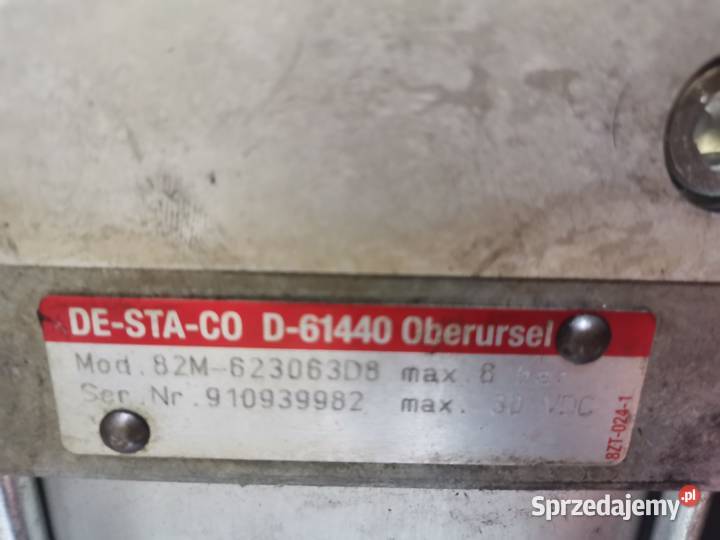 Siłownik kątowy zacisk pneumDESTACO D61440 Pozostałe sprzedam