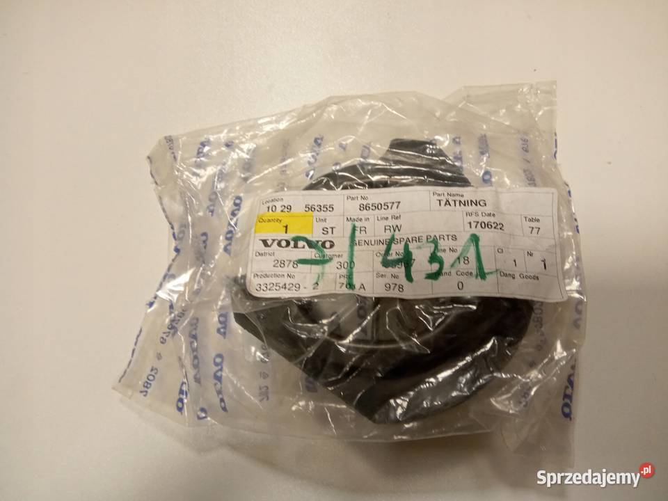 USZCZELKA KRATKI NAWIEWU VOLVO C30 C70 S40 V50 Nowy Tomyśl