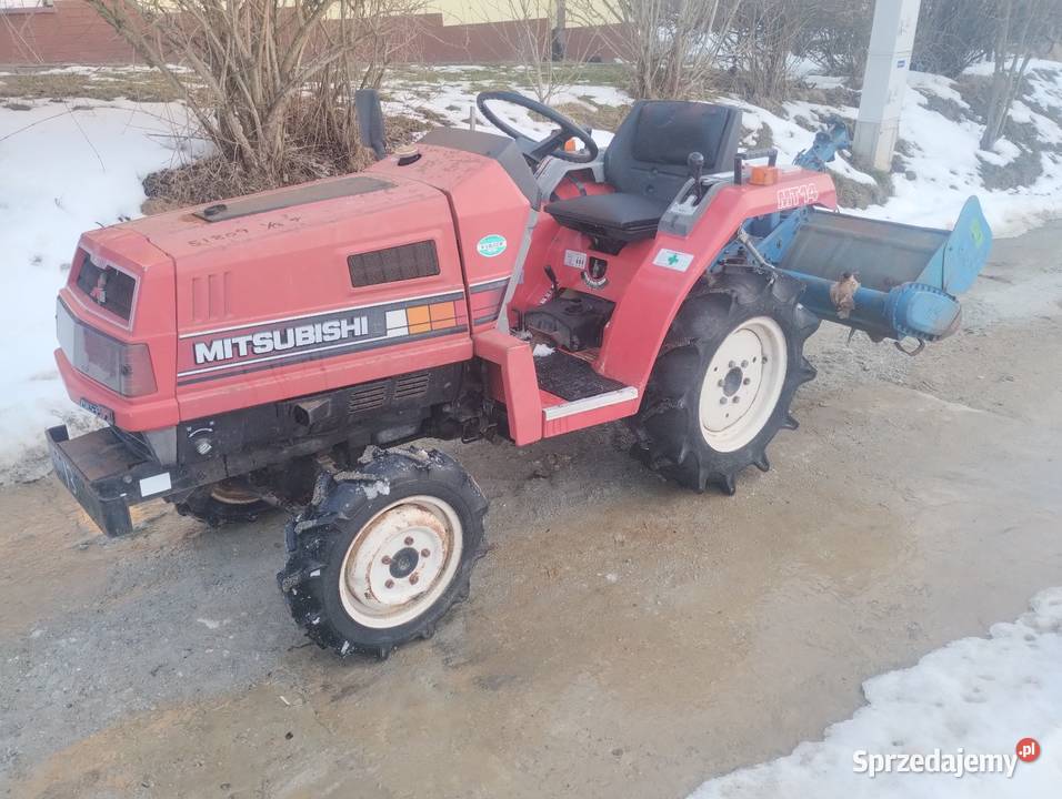 Traktorek Japoński Mitsubishi MT14 4x4 Racławówka sprzedam