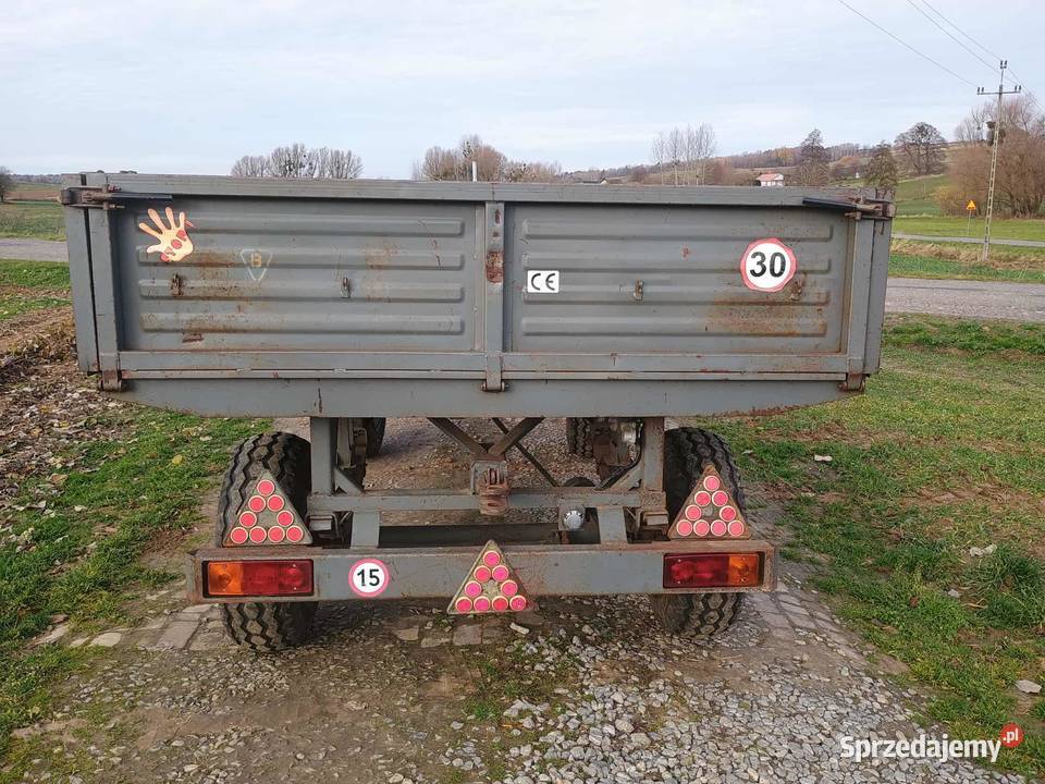 Przyczepa Autosan D44S02 Sztywna 4 Tony Oryginał Wirkowice Pierwsze