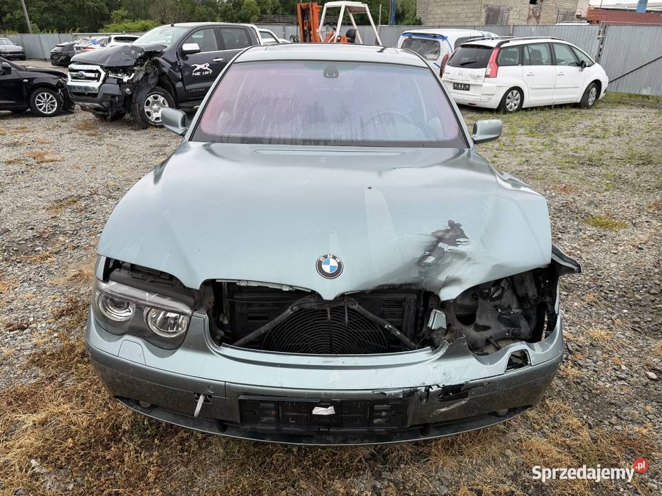 BMW Seria 7 745i 44 V8 2003r 470 Skóra Automat opolskie Prudnik