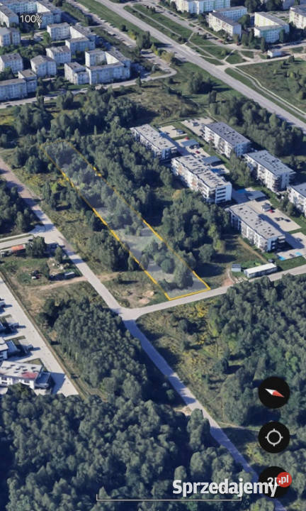 Łódź Widzew DZIAŁKA INWESTYCYJNA DEWELOPERA Os