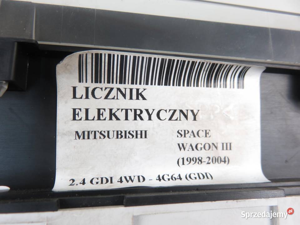 LICZNIK SPACE WAGON III 24 GDI MR489727 małopolskie
