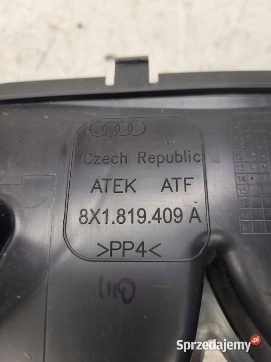KANAŁ POWIETRZNY TUNELU AUDI A1 8X 8X1819409A Przystajń