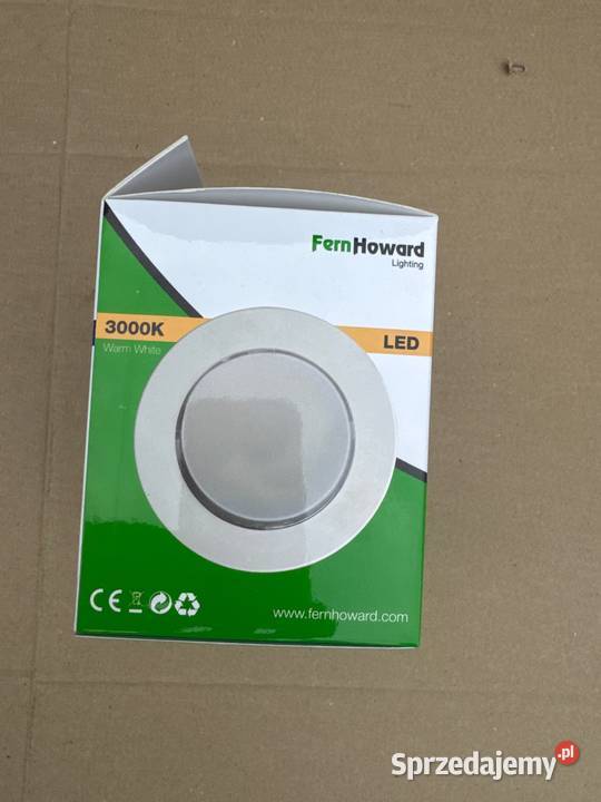 6 x PANEL LED 10 W 3000K WPUSZCZANY Dębica