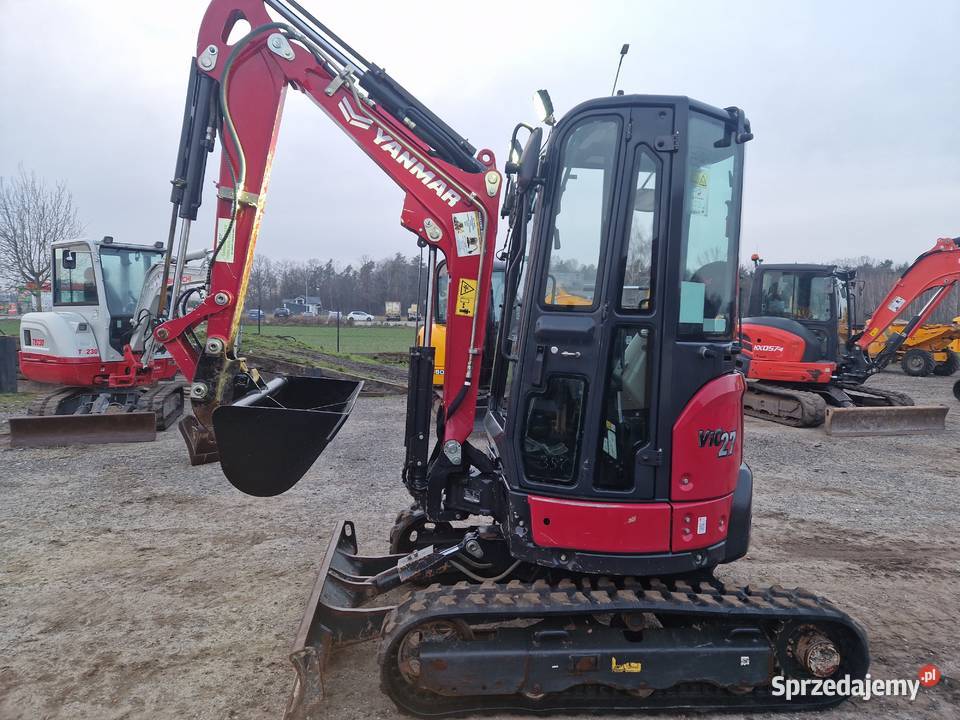 Minikoparka Yanmar Vio 27 2022r hydrauliczne lubelskie Ryżki