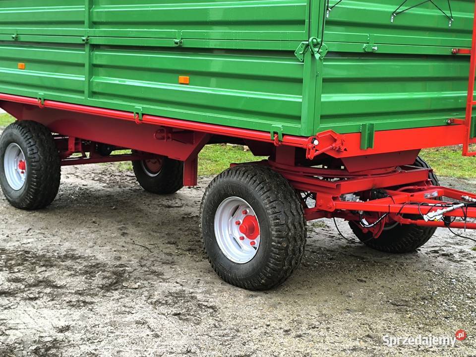 Przyczepa rolnicza niemiecka MAACK DMC8000 NOWA Lichty