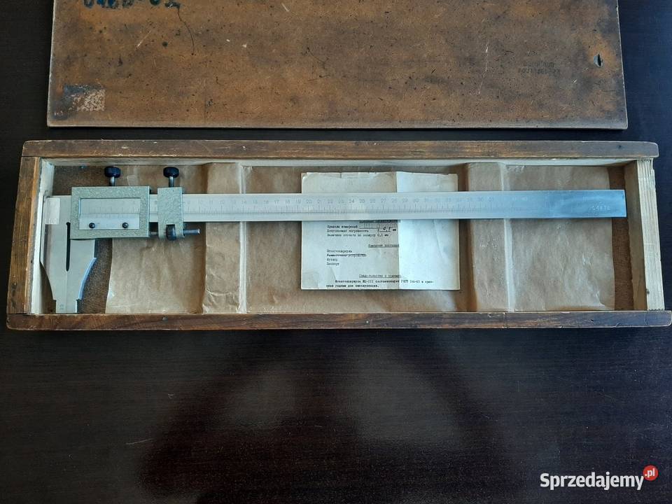 Suwmierka analogowa 0400mm ZSRR Tychy