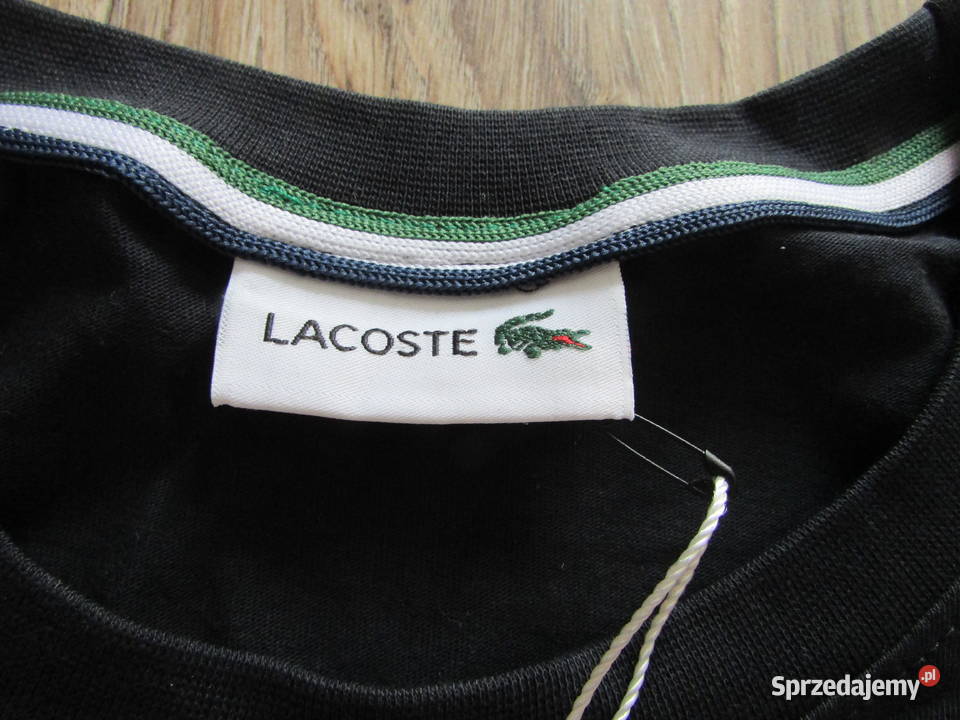 Tshirt koszulka Lacoste męska czarna r XXL Odzież sportowa Kraków
