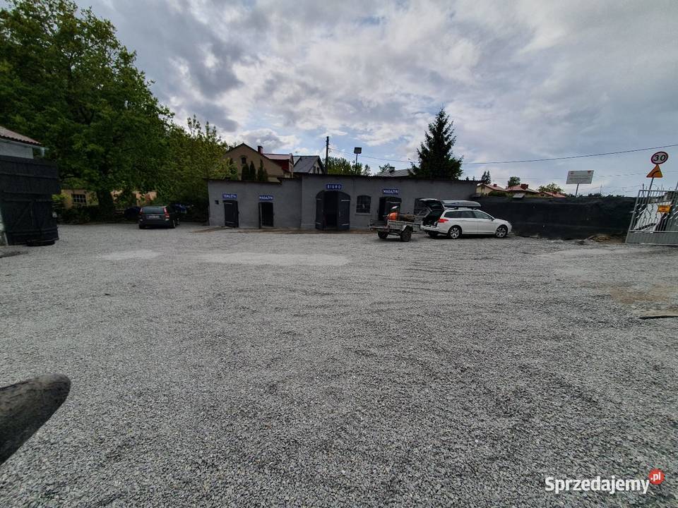 Warsztat samochodowy Magazyn wynajmę DK91 od podwórza Lubień Kujawski sprzedam
