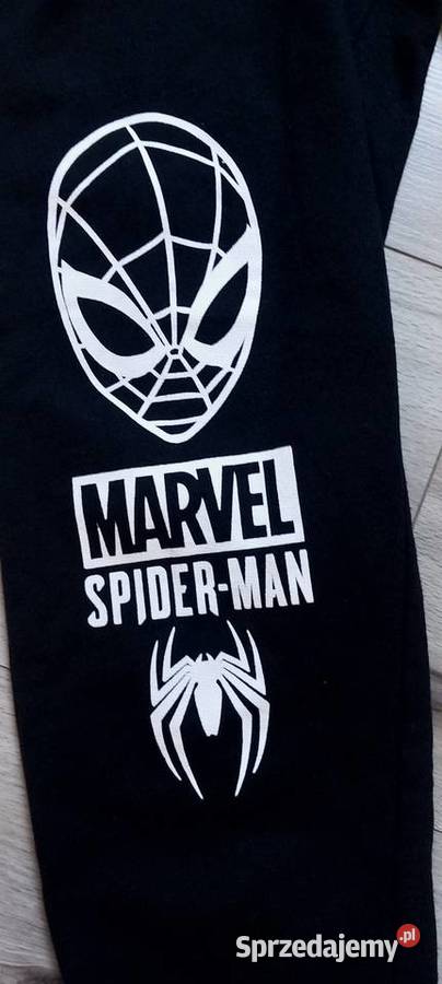 Spodnie Marvel SpiderMan 134 Rozmiar 134 warmińsko-mazurskie