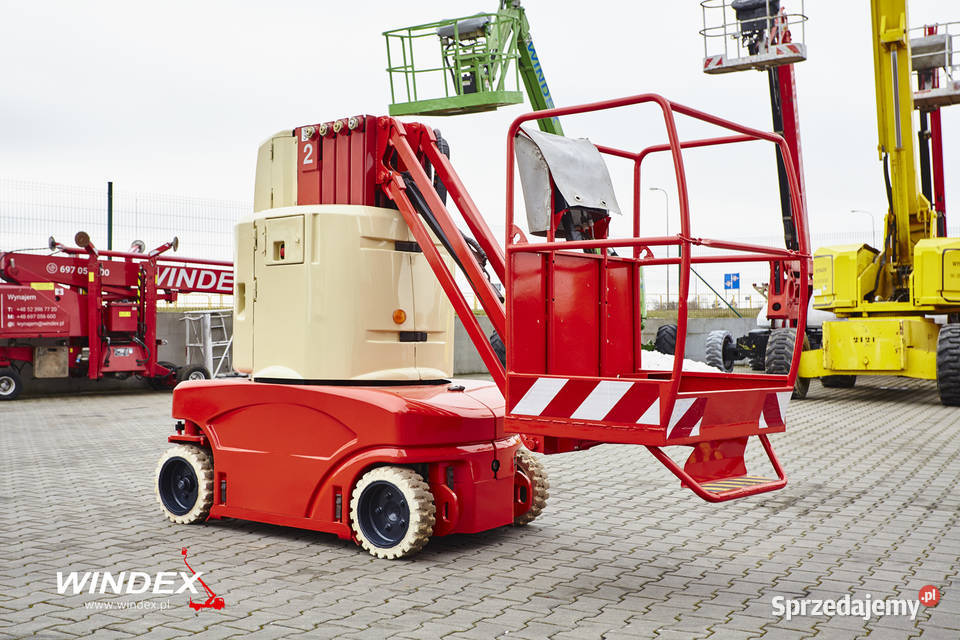 Podnośnik pionowy JLG TOUCAN T1010 I Dźwigi, podnośniki pomorskie Chojnice sprzedam