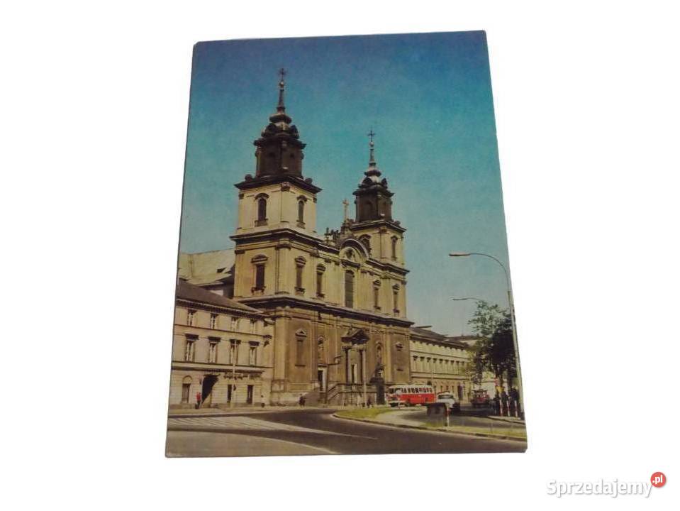 Warszawa na pocztówce z lat siedemdziesiątych Dom i Ogród Pruszków sprzedam