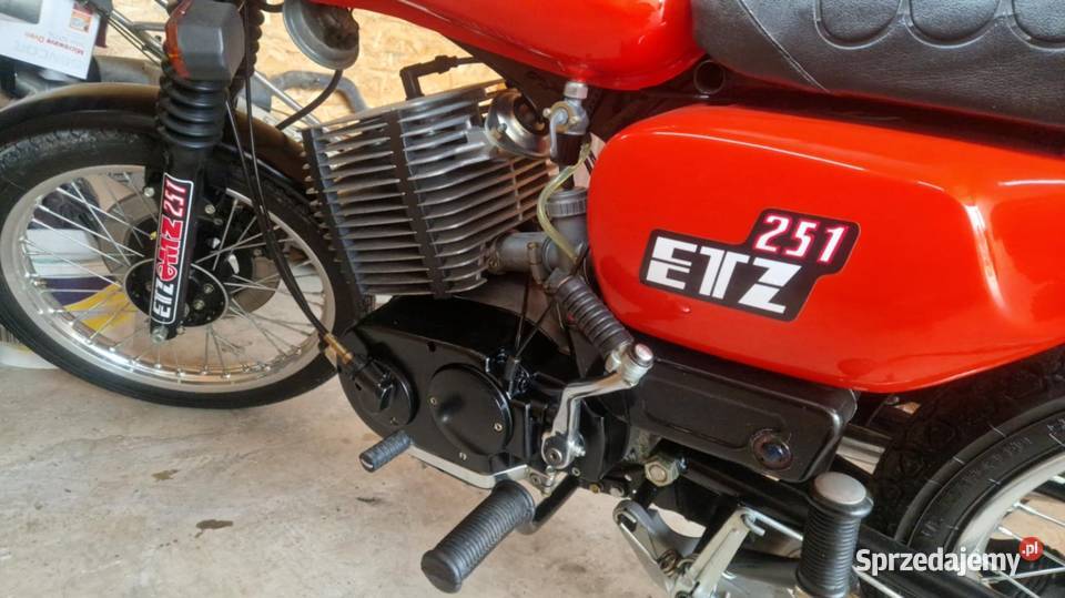 Mz ETZ 251 DDR kupiony w Polsce podkarpackie Krosno