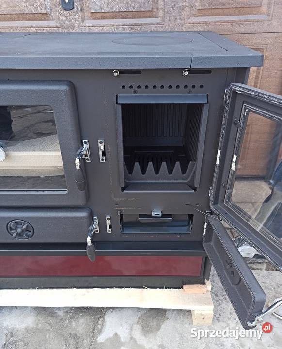 Magnum kuchnia żeliwna z piekarnikiem wiśniowa Wałbrzych