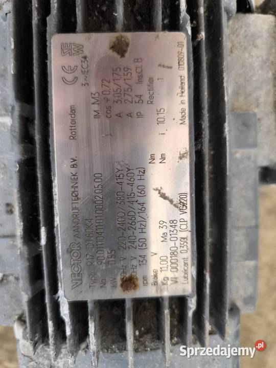 Silniki elektryczne z przekładniami Braciejowa