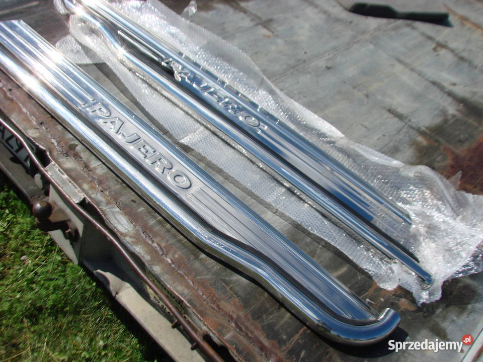 Mitsubishi Pajero III stopień próg ORG CHROM podkarpackie Mielec