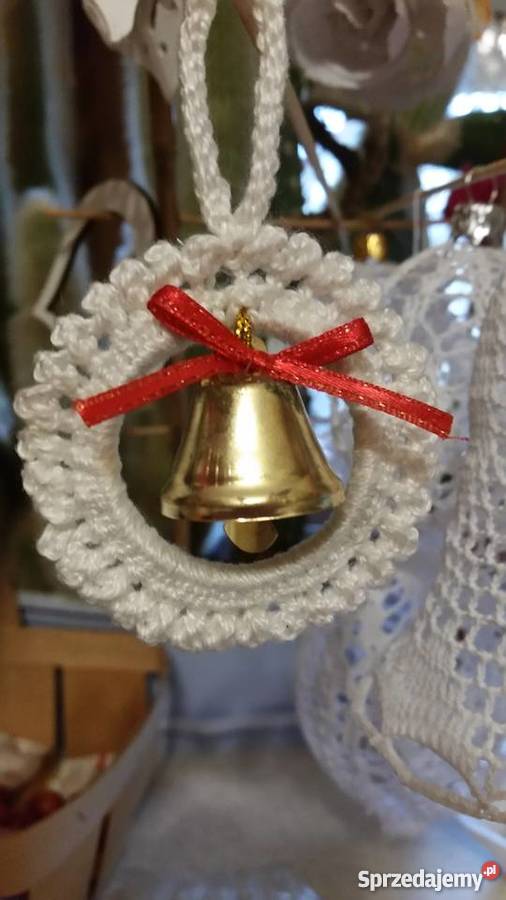 Ozdoba choinkowa na szydełku Turek