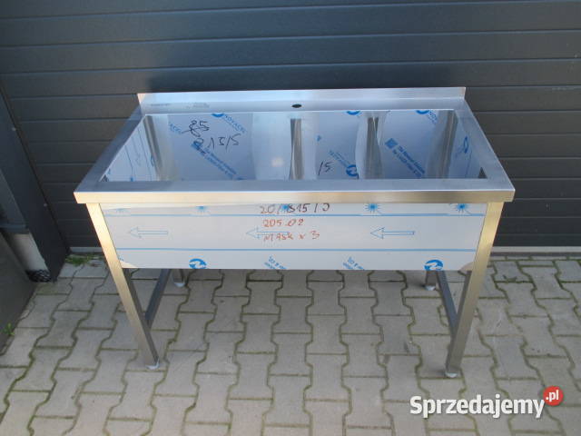 SOLIDNY ZLEW BASEN 3 KOMOROWY 1206085 NOWY Gastronomia Ostrów Wielkopolski