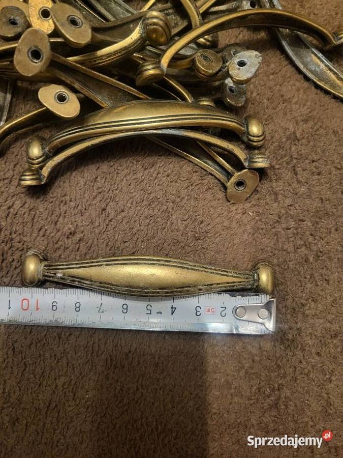 Uchwyty meblowe stare złoto metalowe Gliwice