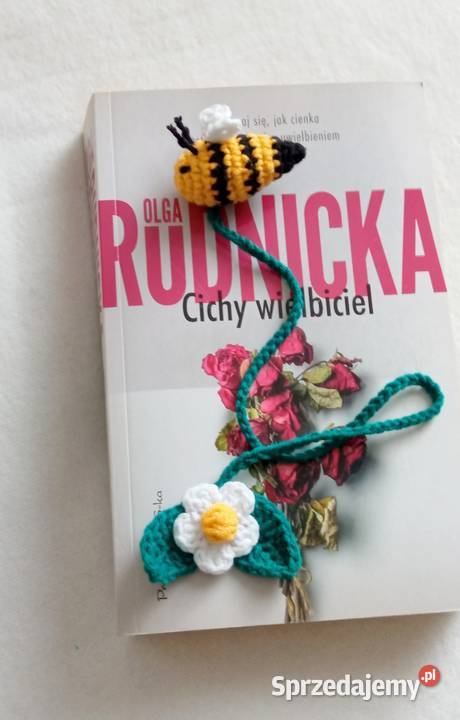 Pszczółka wykonana na szydełku zakładka do Łask sprzedam