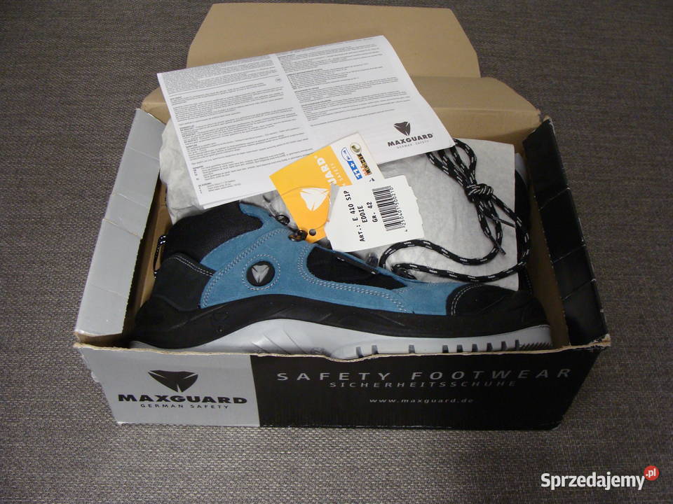 Obuwie trzewiki ochronne Maxguard Eddie E410 S1P pomorskie Rumia