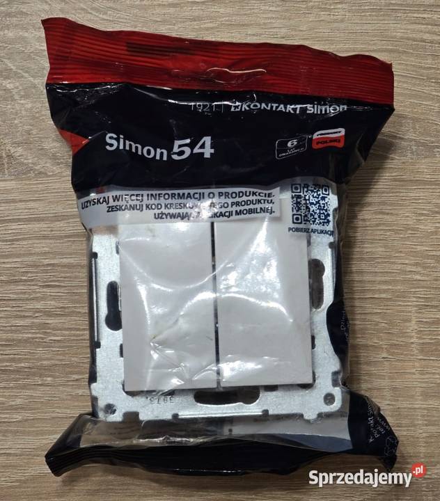 Kontakt Simon 54 Łącznik świecznikowy biały Krzeszowice