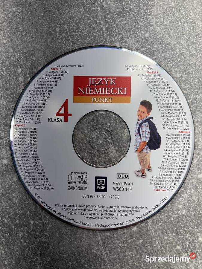 Język niemiecki Punkt 4 płyta Jasło