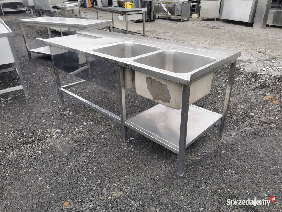 Stół do zmywarki 218x76x85 komora 50x50x30 36