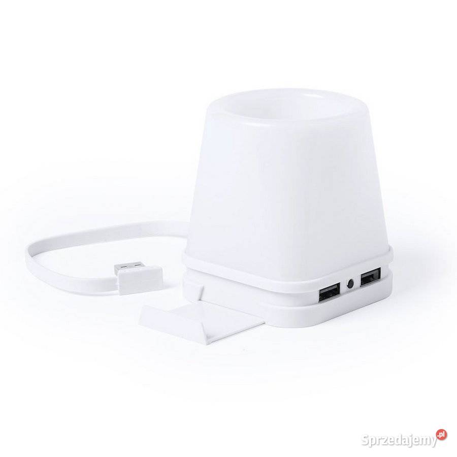 HUB USB KUBEK na długopisy podstawka LAMPKA LED Siemianowice Śląskie sprzedam