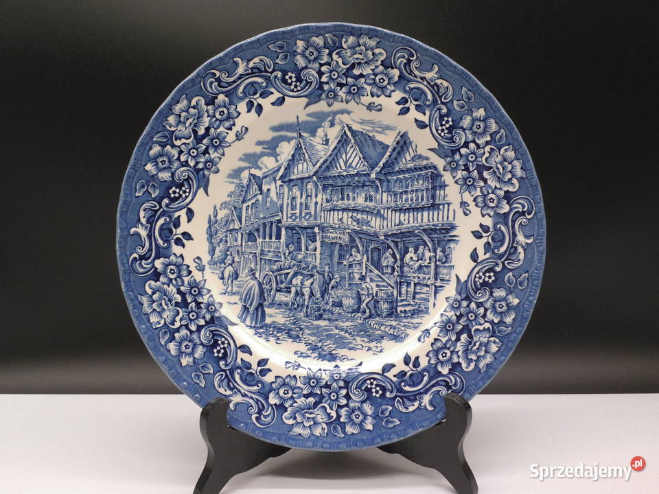 Angielski Talerz Kolekcjonerski Royal Tudor Ware Raszków