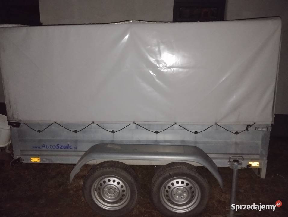 Przyczepka neptun 2osie Do samochodów osobowych Sierakowice sprzedam