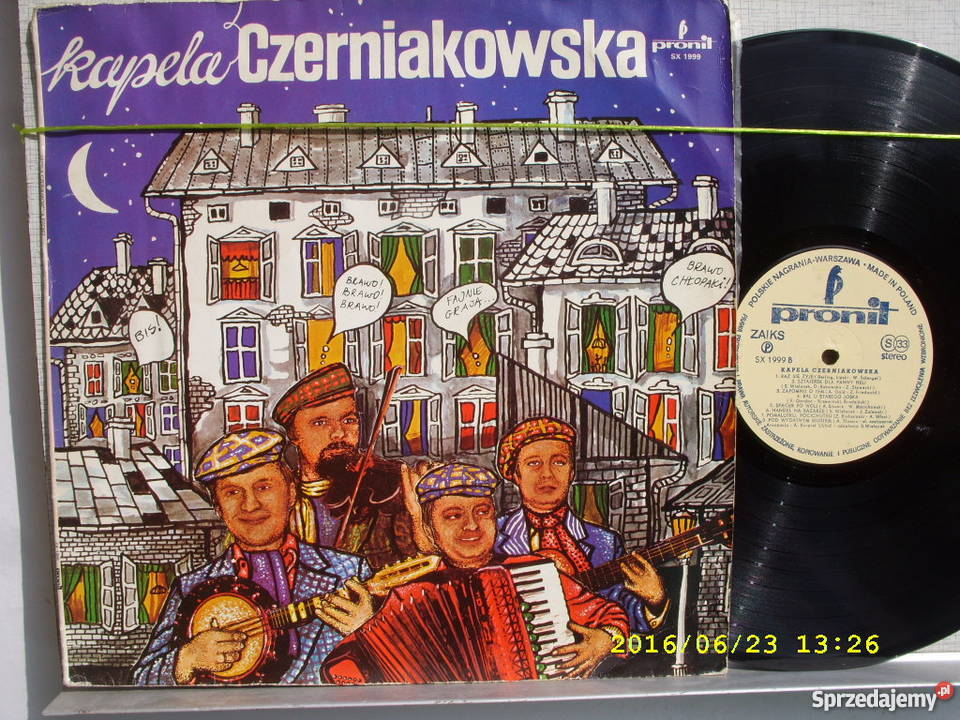 LP folk KAPELA CZERNIAKOWSKA 3 LP płyta winylowa dolnośląskie